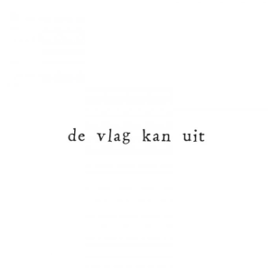 Wenskaart De vlag kan uit